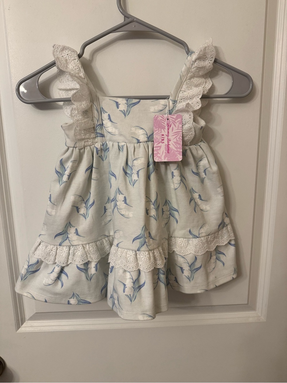 Tommy Bahama Kids Cream Floral Dress
